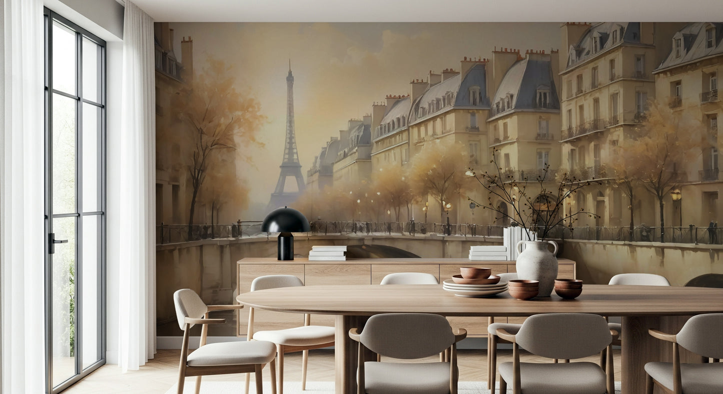 Parisian Serenity Wall Mural