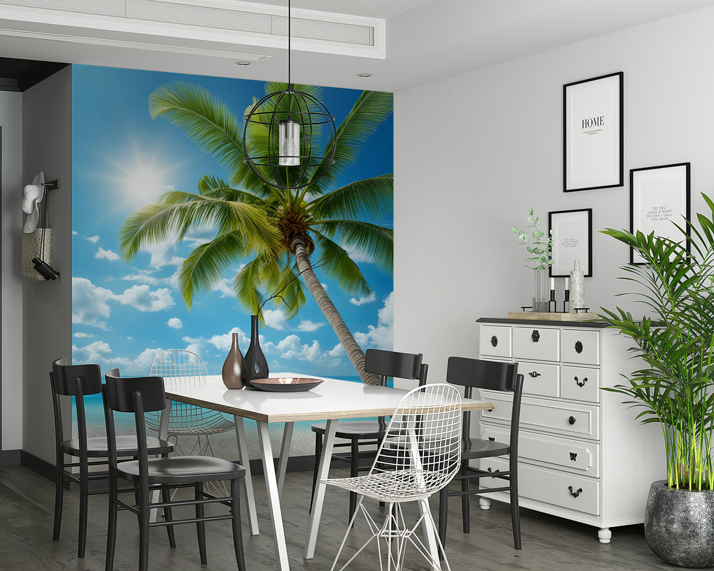 Serene Tranquil Beach Wall Mural