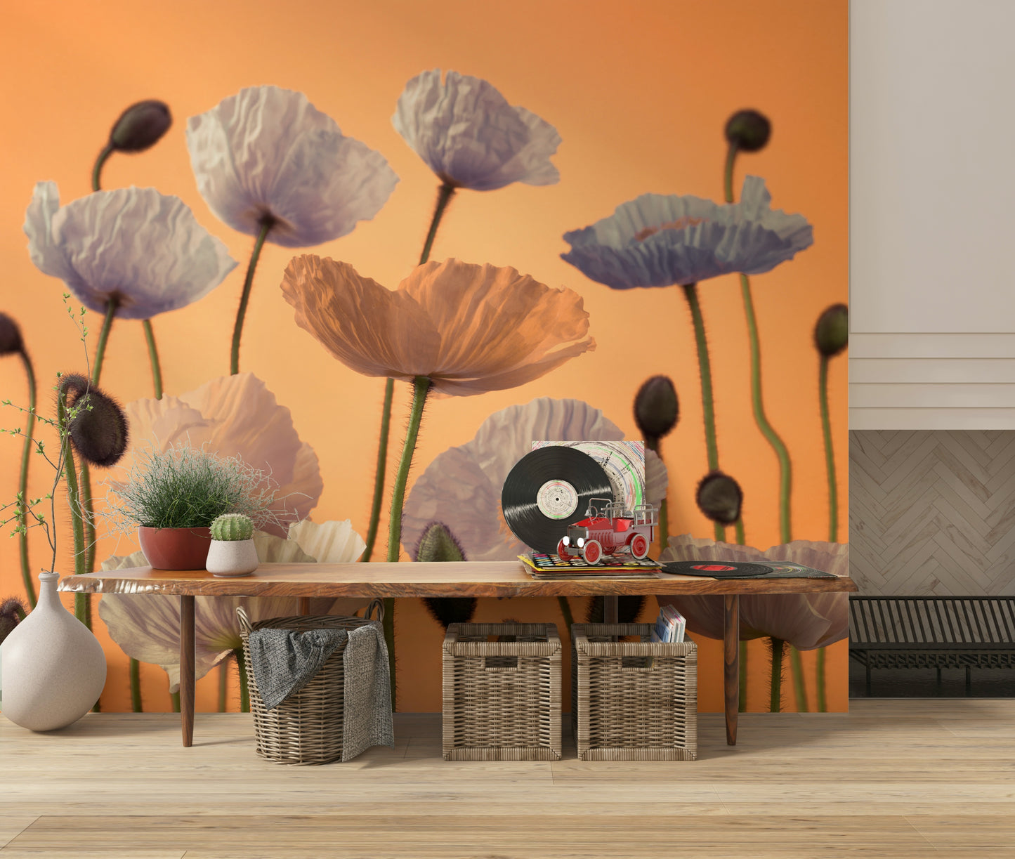 Floral Spectacle Wall Mural