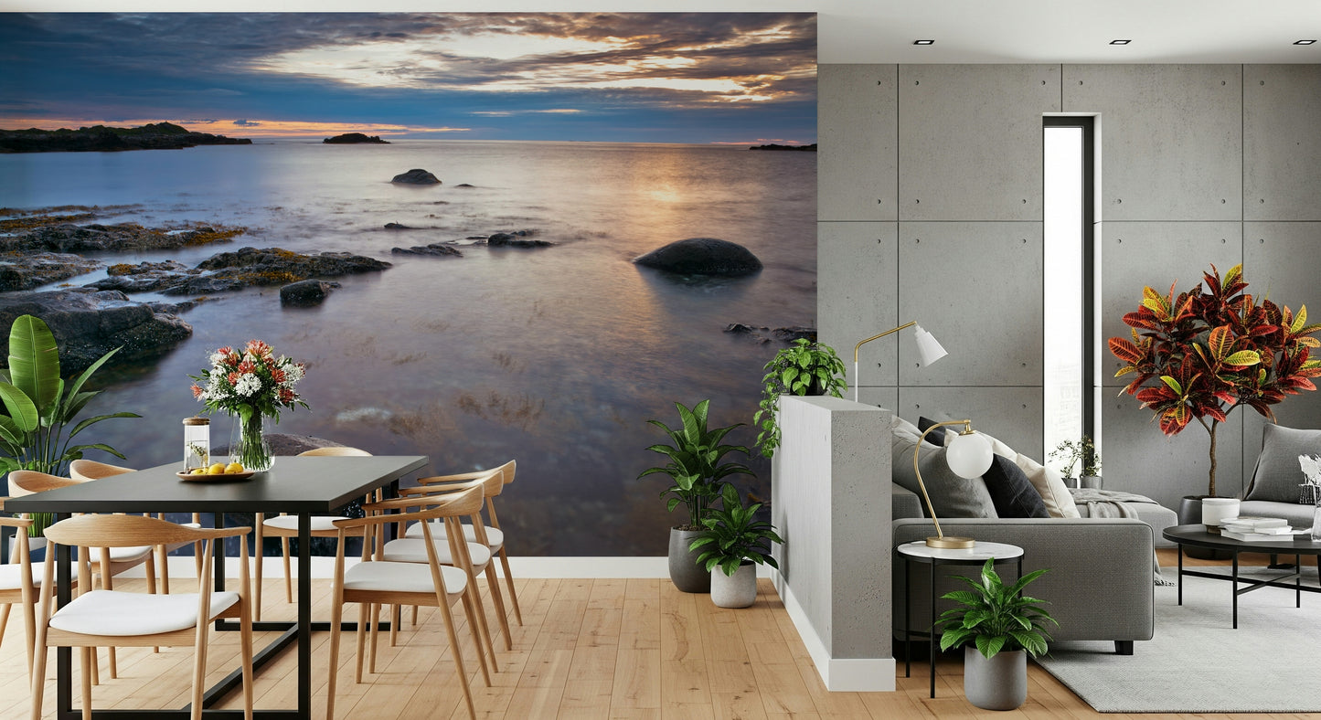 Beach Twilight Wall Mural