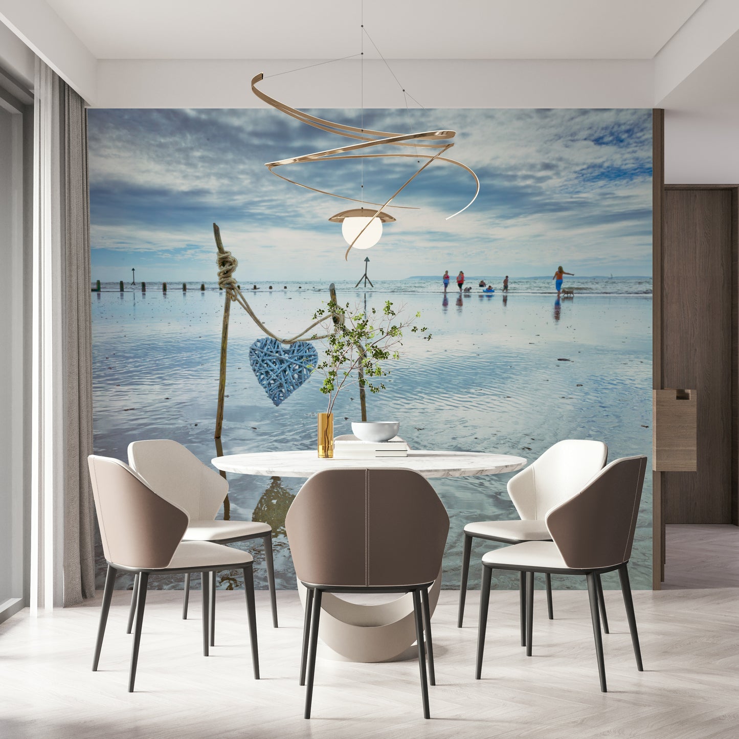 Beach Love Wall Mural