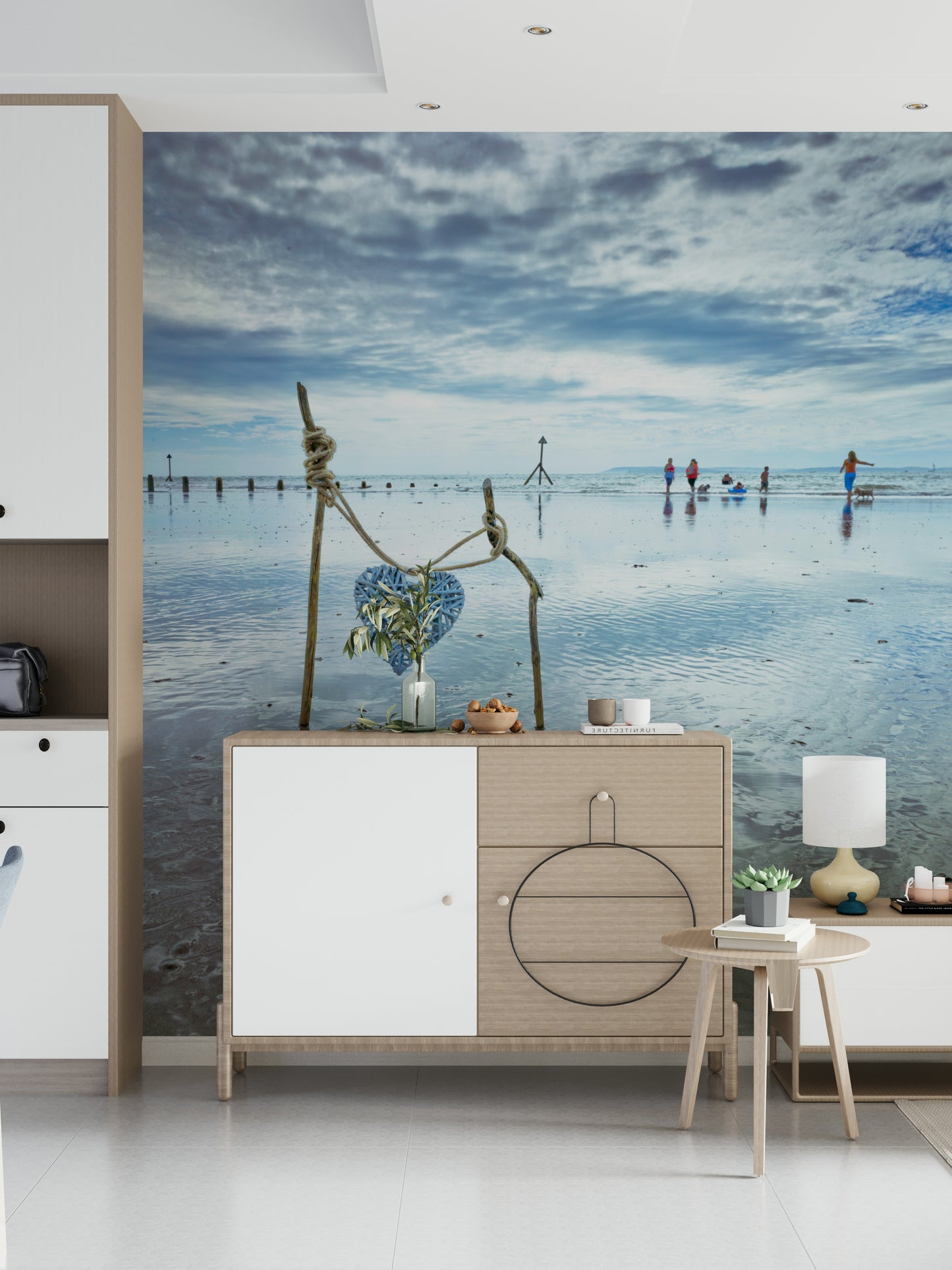 Beach Love Wall Mural
