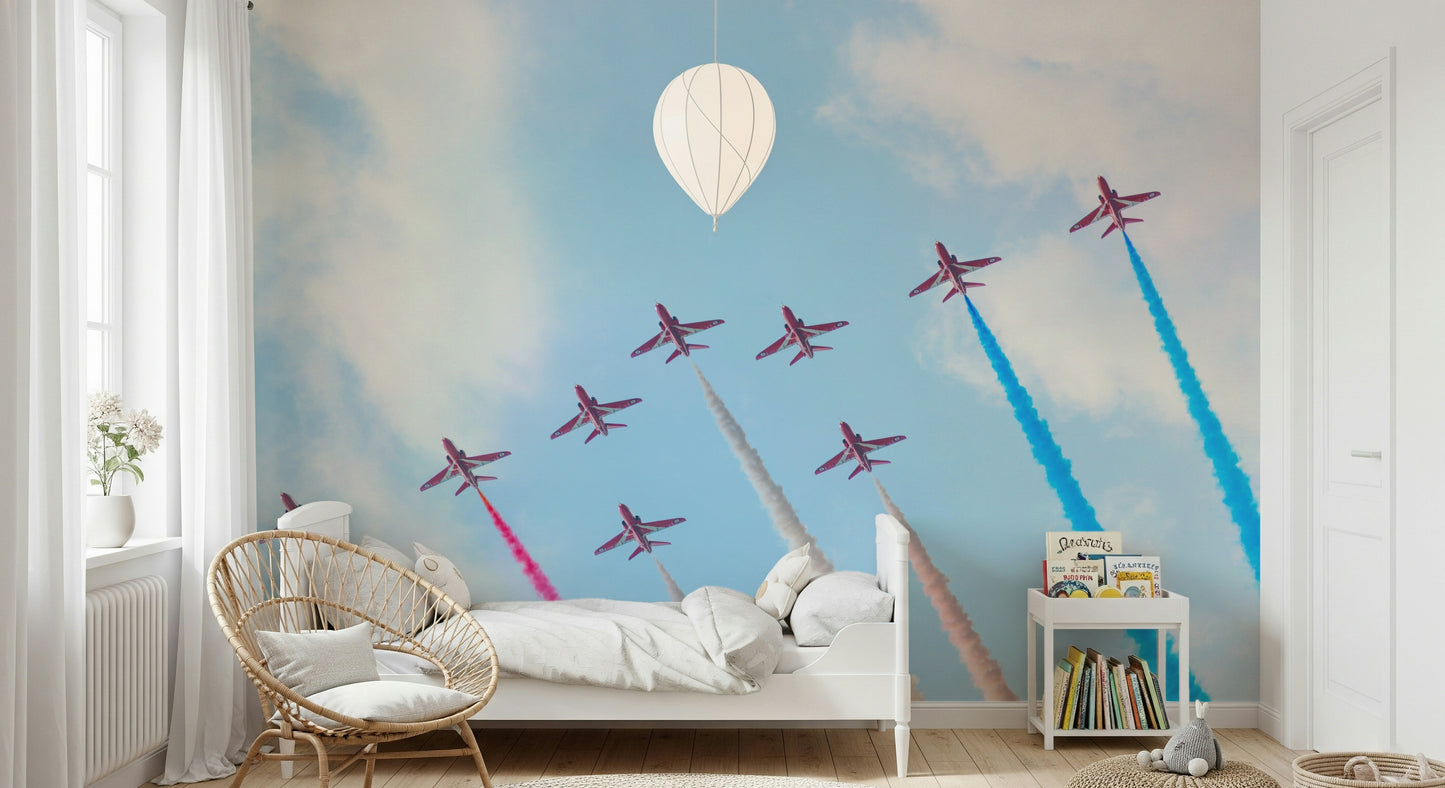 Air Show Spectacle Wall Mural