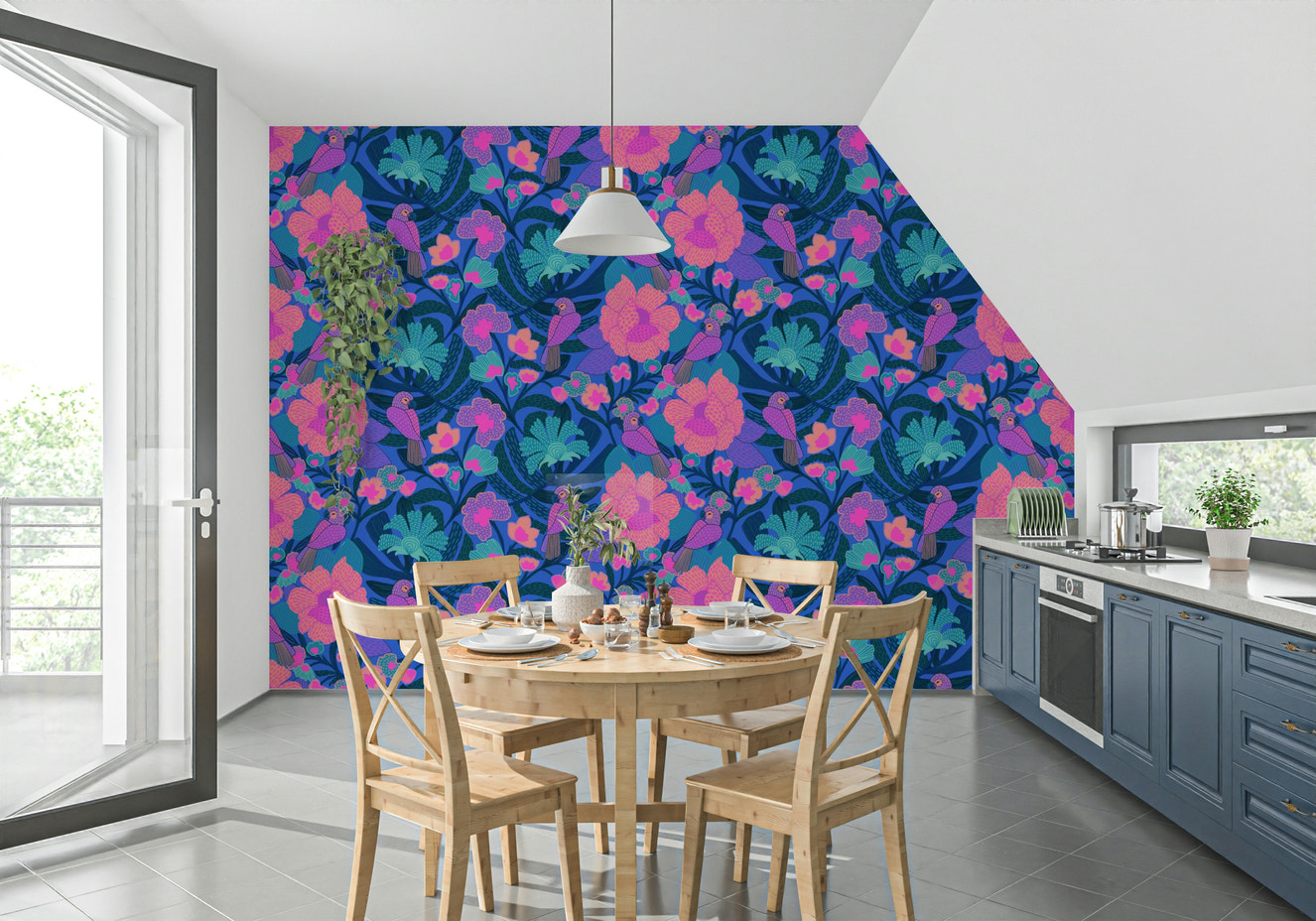 Tropical Tweets Wallpaper⁠