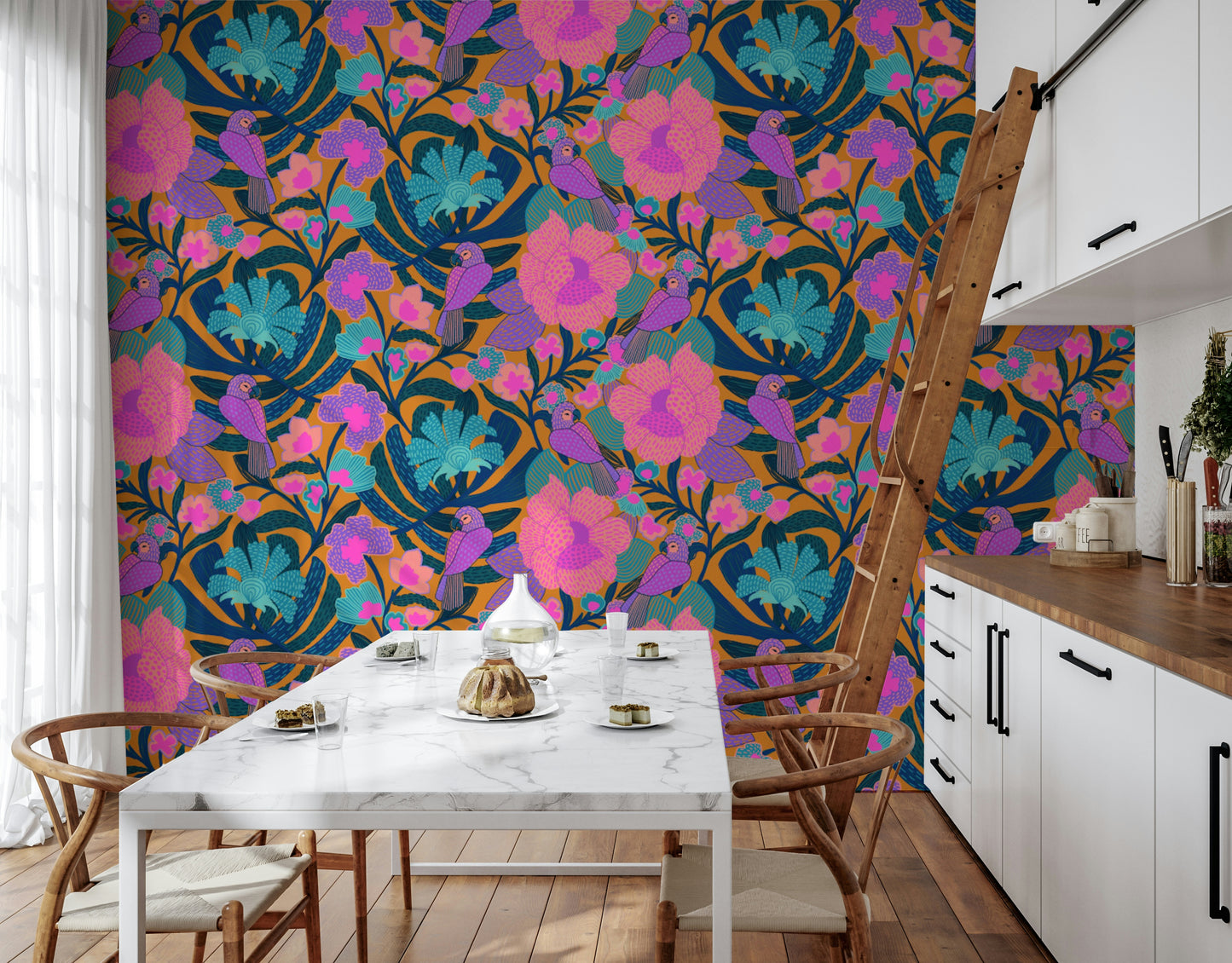 Exotic Bloom Wallpaper⁠