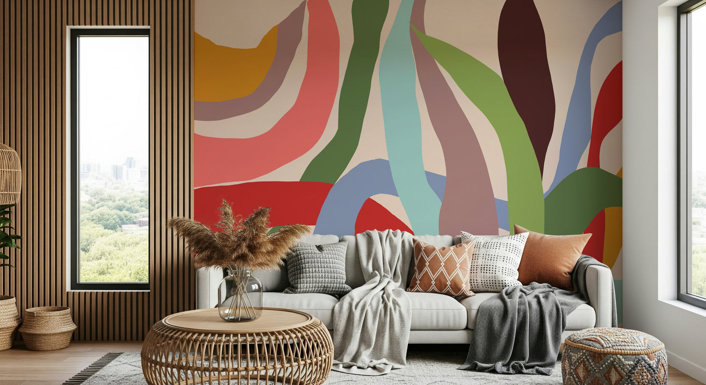 Waves of Joy Wall Mural