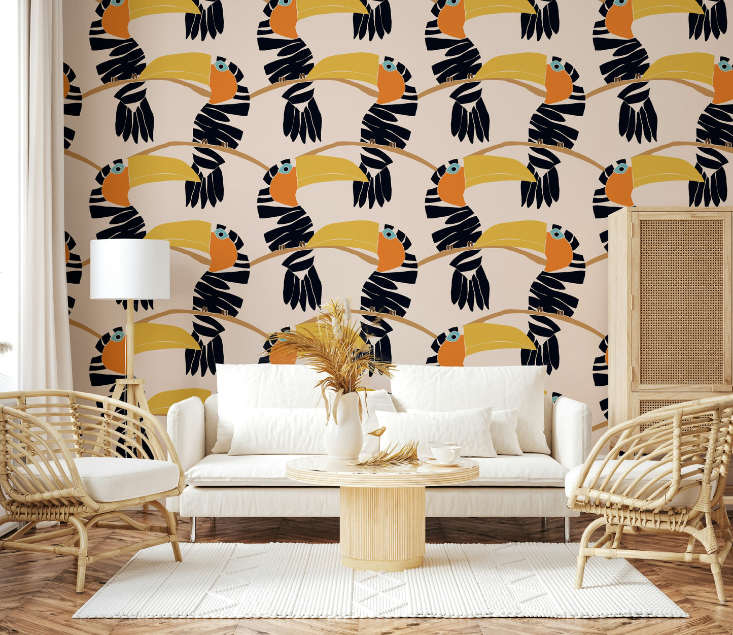 Toucans on Parade Wallpaper⁠