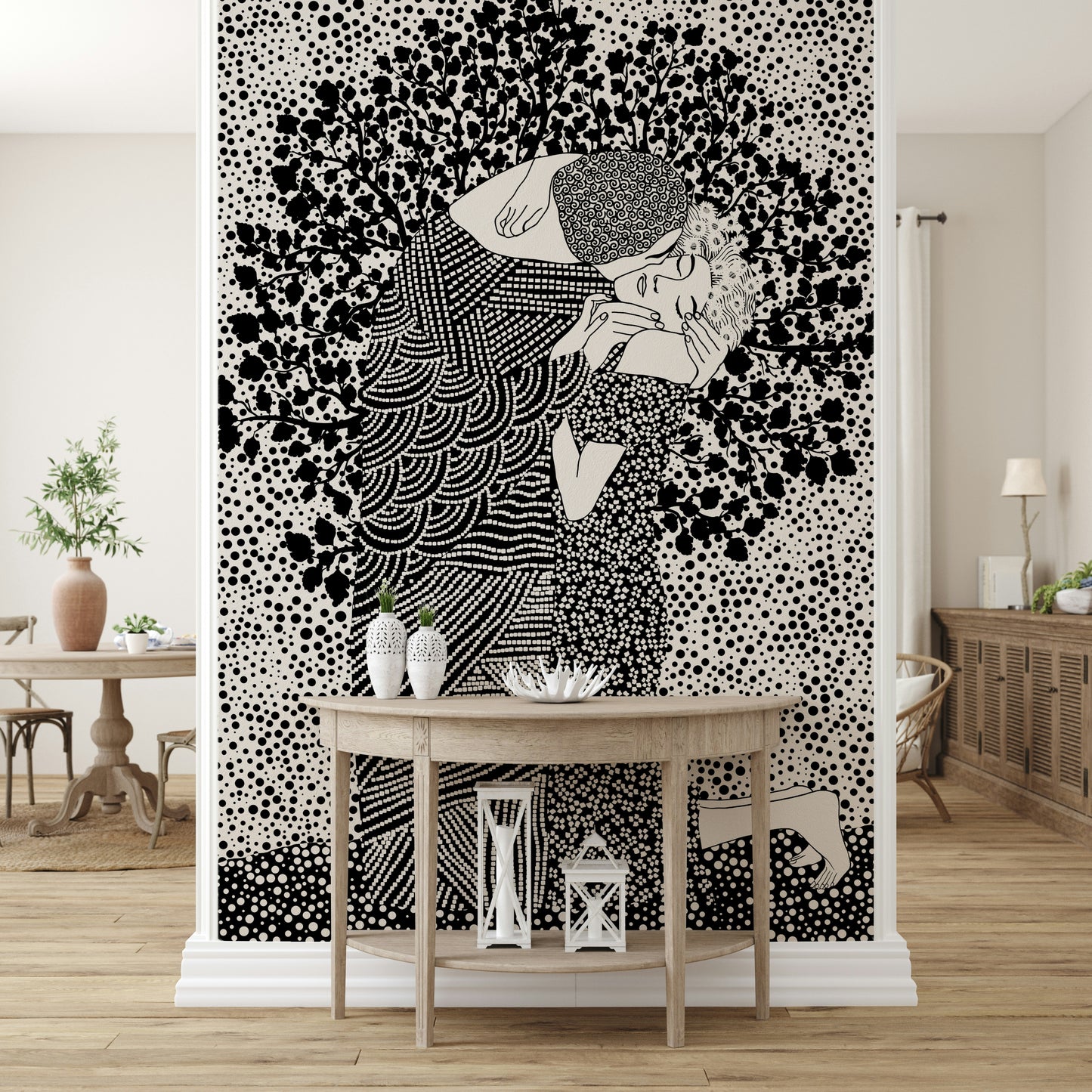 The Kiss II Wall Mural