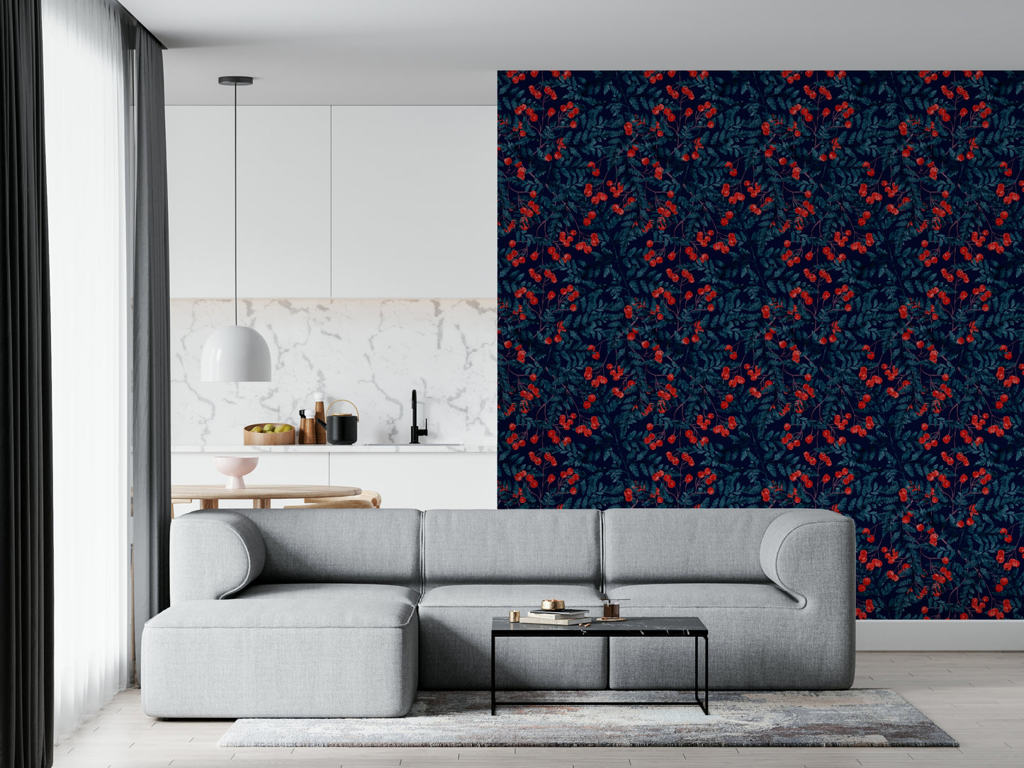 Winter Berries Wallpaper⁠