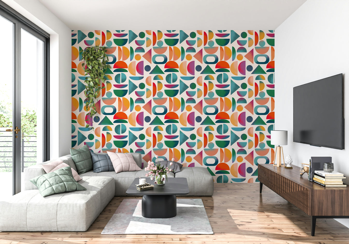 Mid-Century Pop Wallpaper⁠