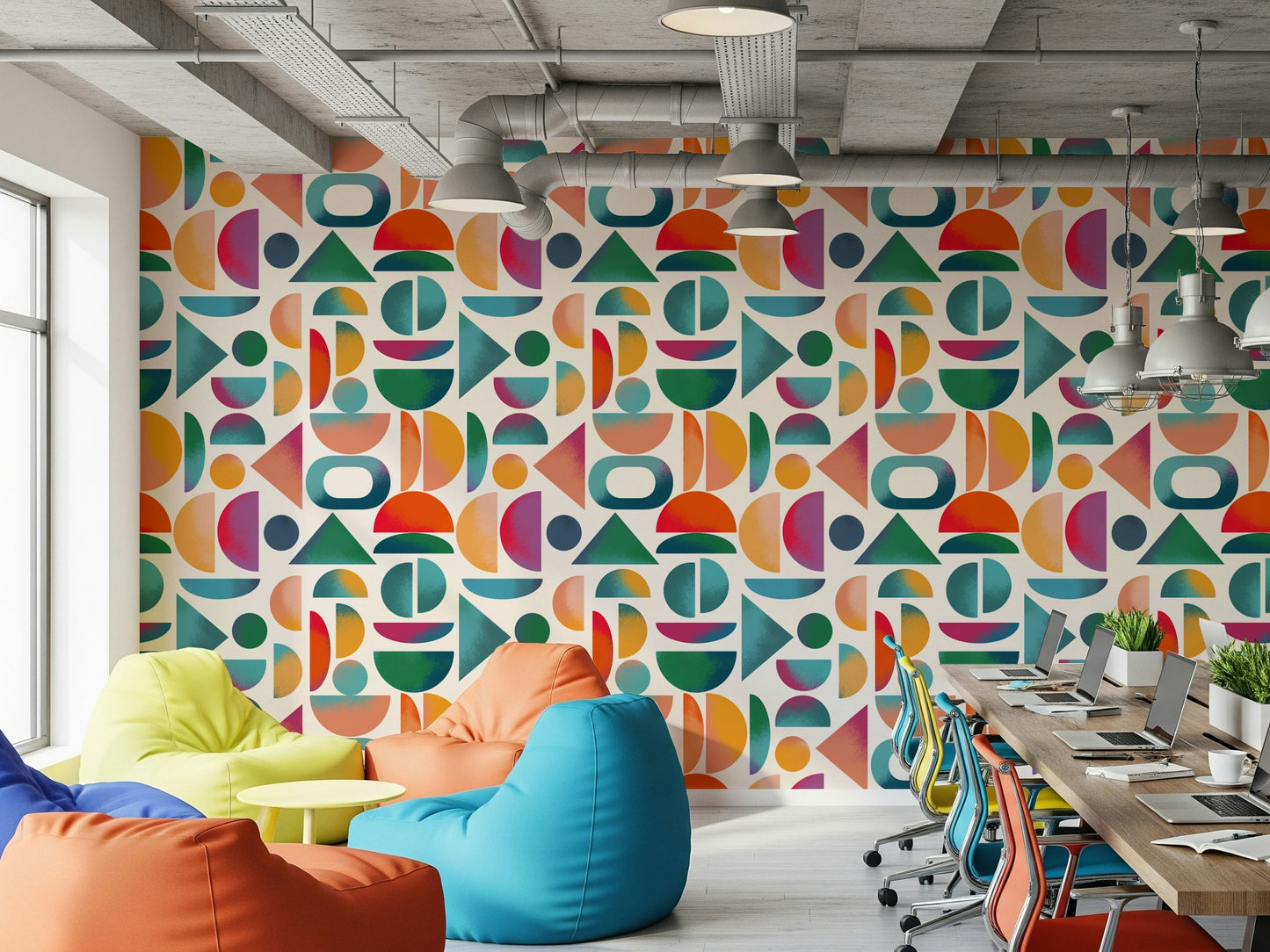 Mid-Century Pop Wallpaper⁠