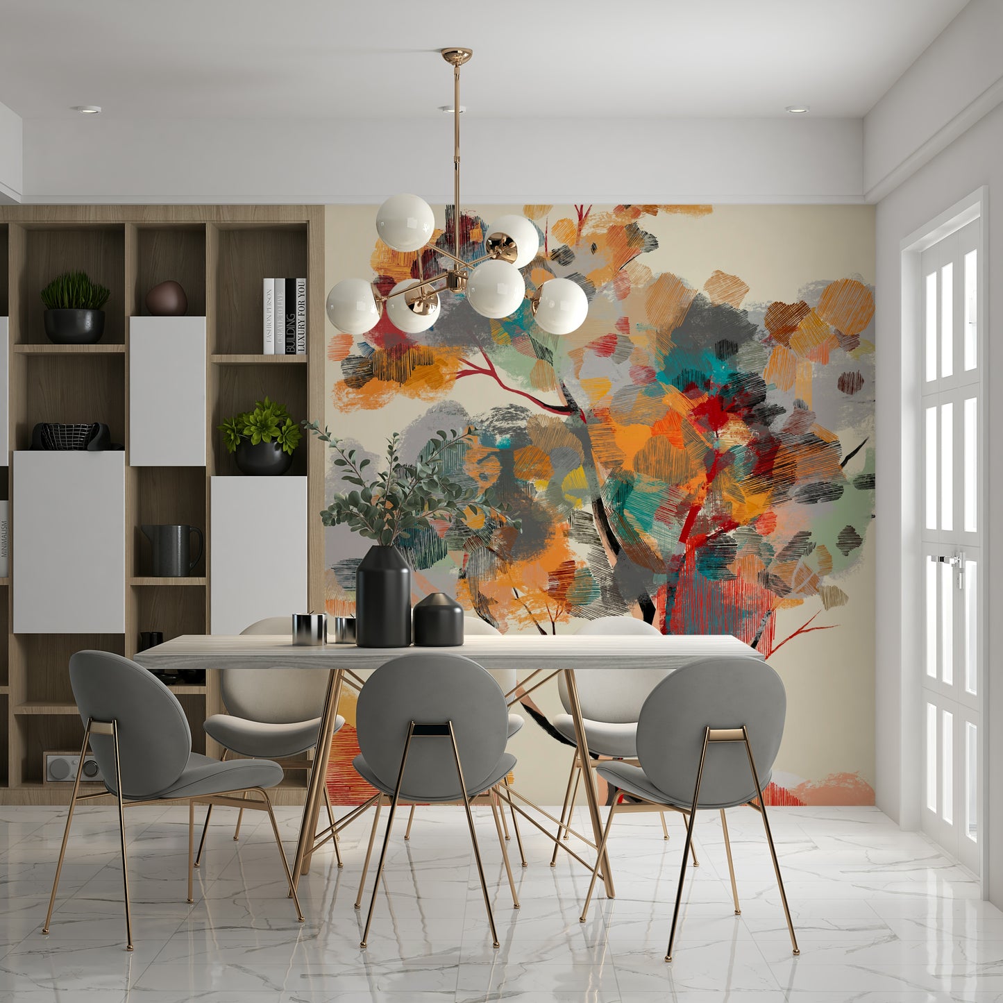 Autumn Tree Wall Mural