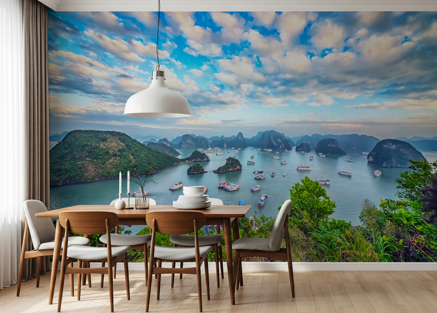 Halong Bay Vista Wall Mural