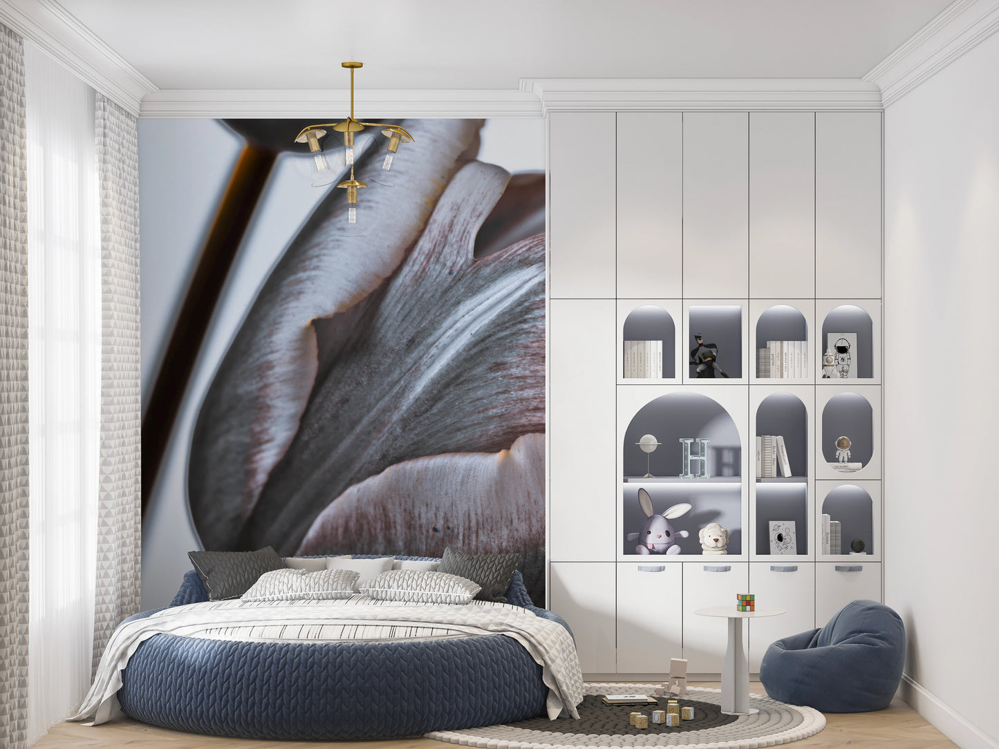 Miracle Tulips Wall Mural