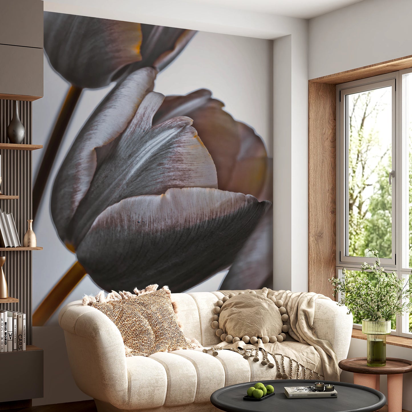 Miracle Tulips Wall Mural