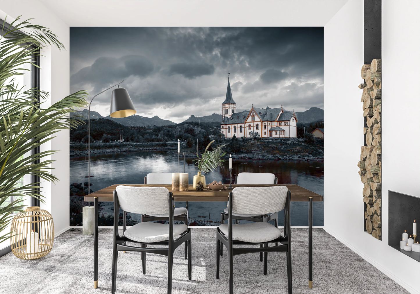 Sacred Shores Wall Mural