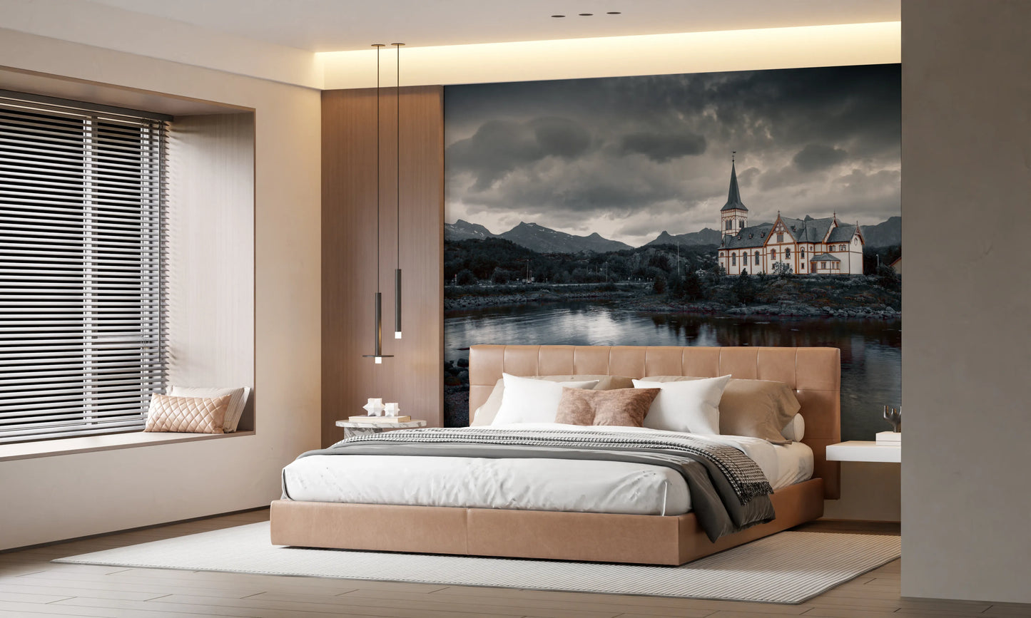 Sacred Shores Wall Mural