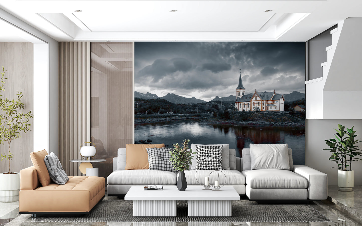 Sacred Shores Wall Mural