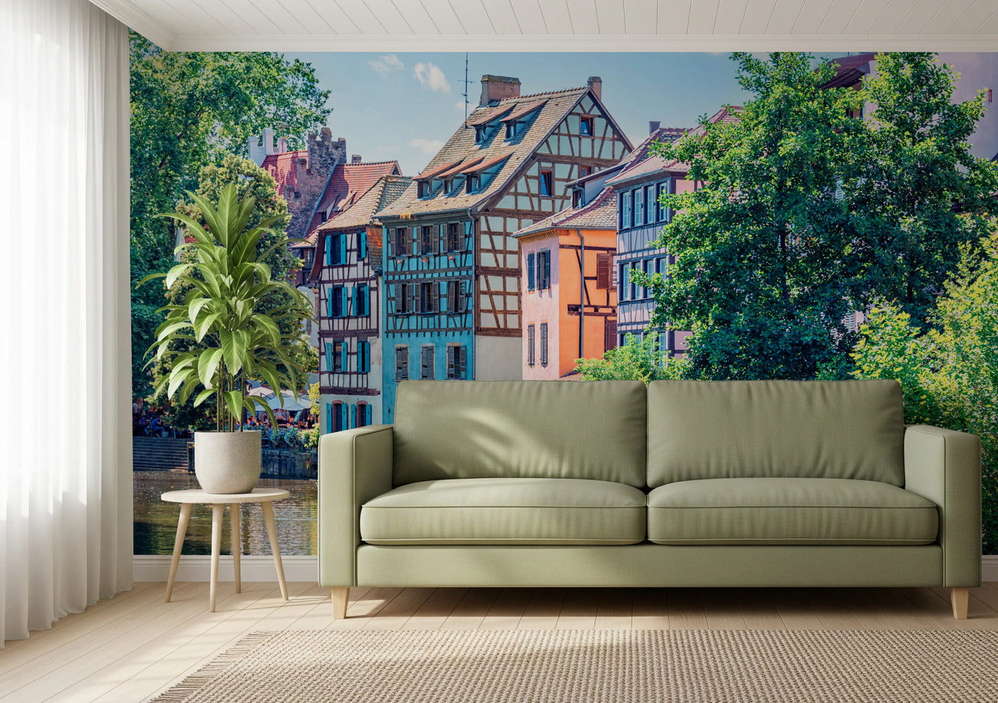 Petite France Charm Wall Mural