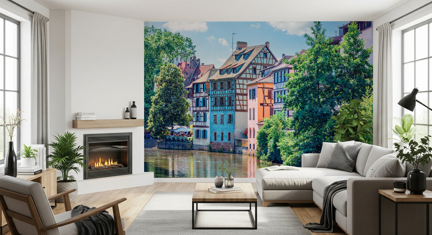 Petite France Charm Wall Mural