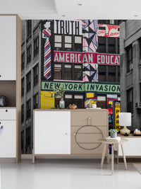 Urban Invasion mural city graffiti retail wall