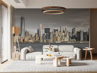 Skyline of New York City Wall Mural home decor