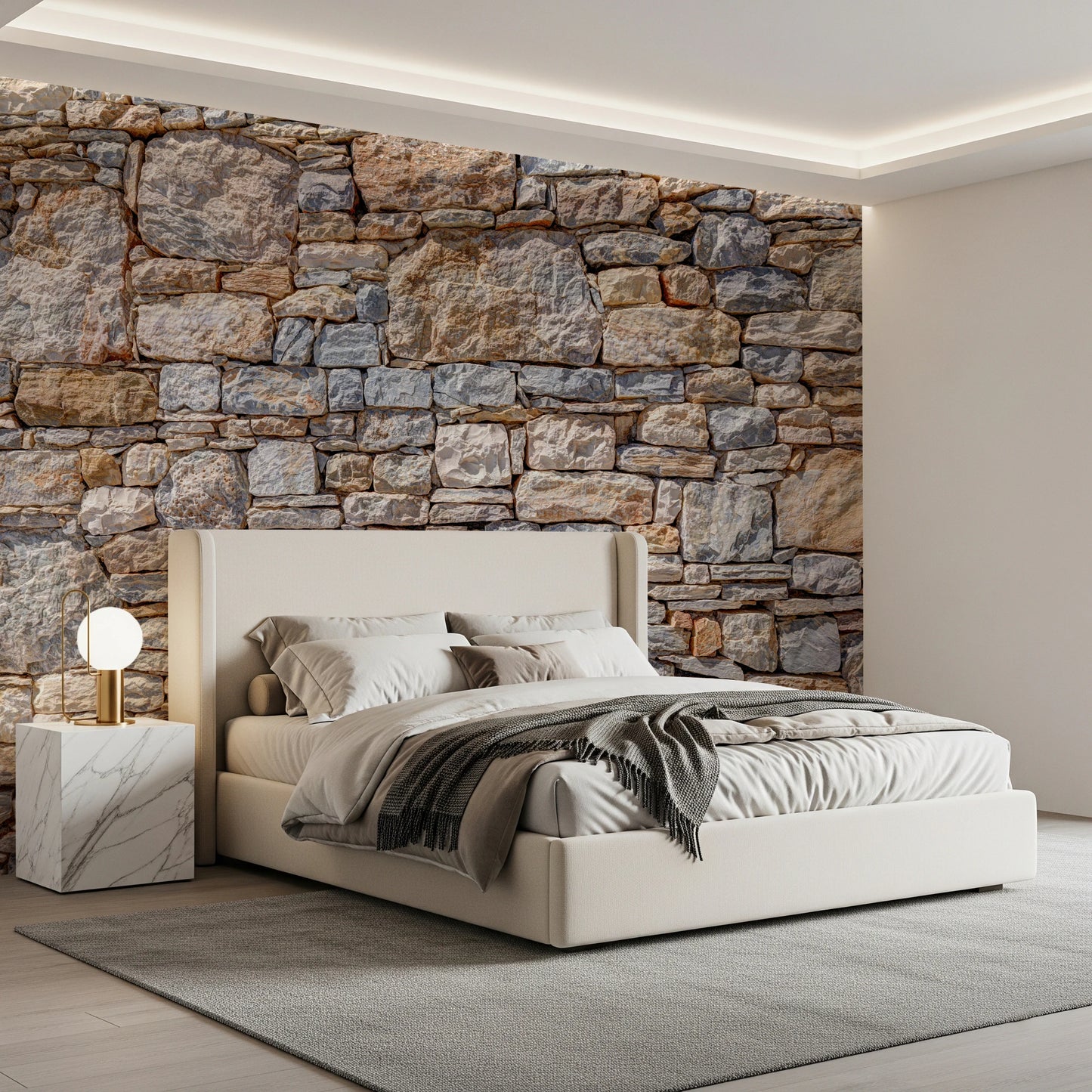 Vintage Rock Wall Effect Wall Mural