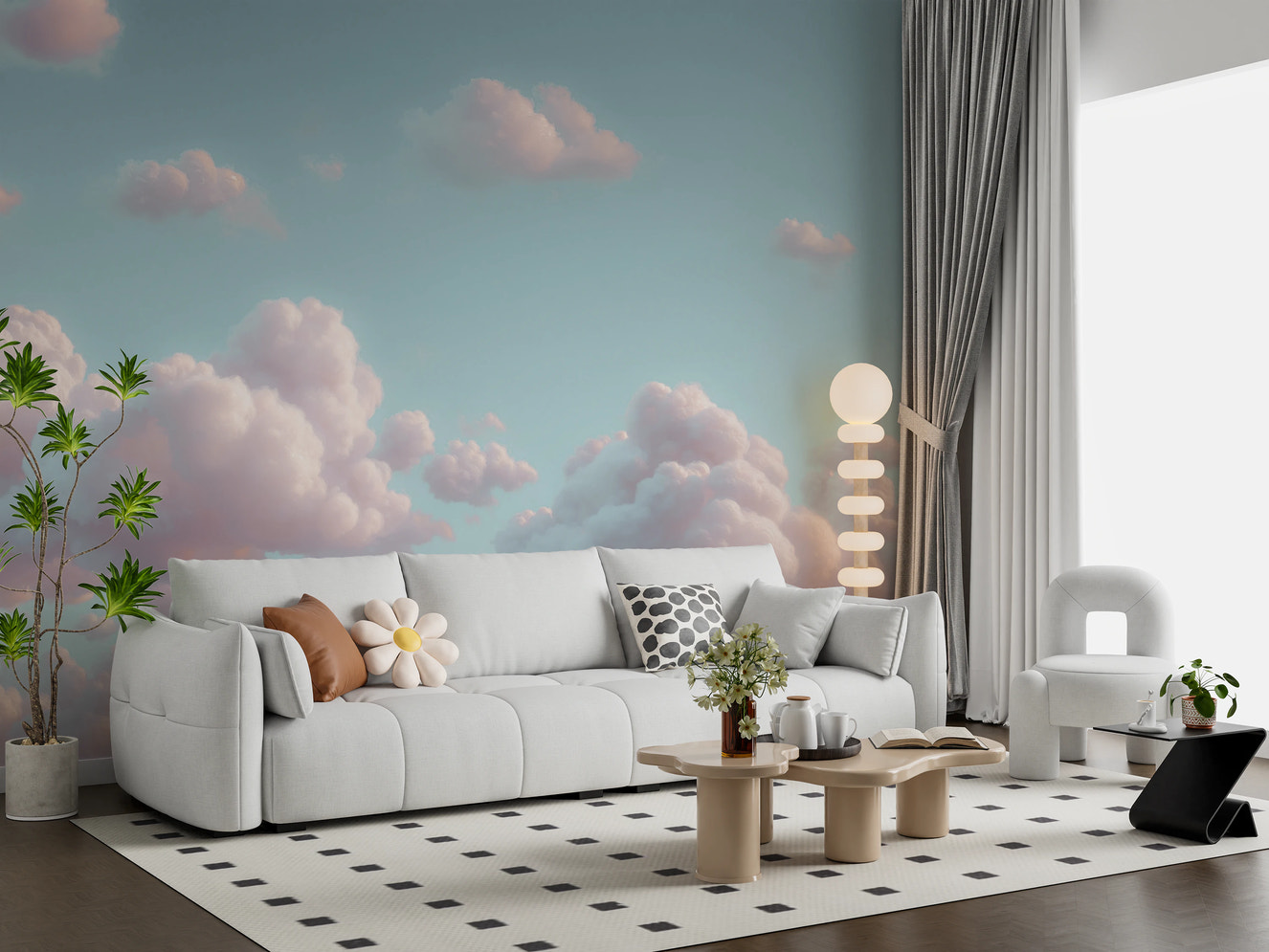 Dreamy Skies Wall Mural