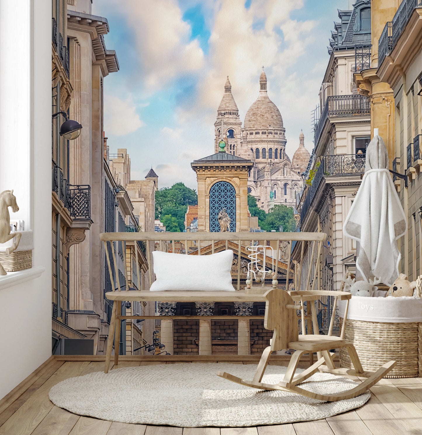 Parisian View Wall Mural