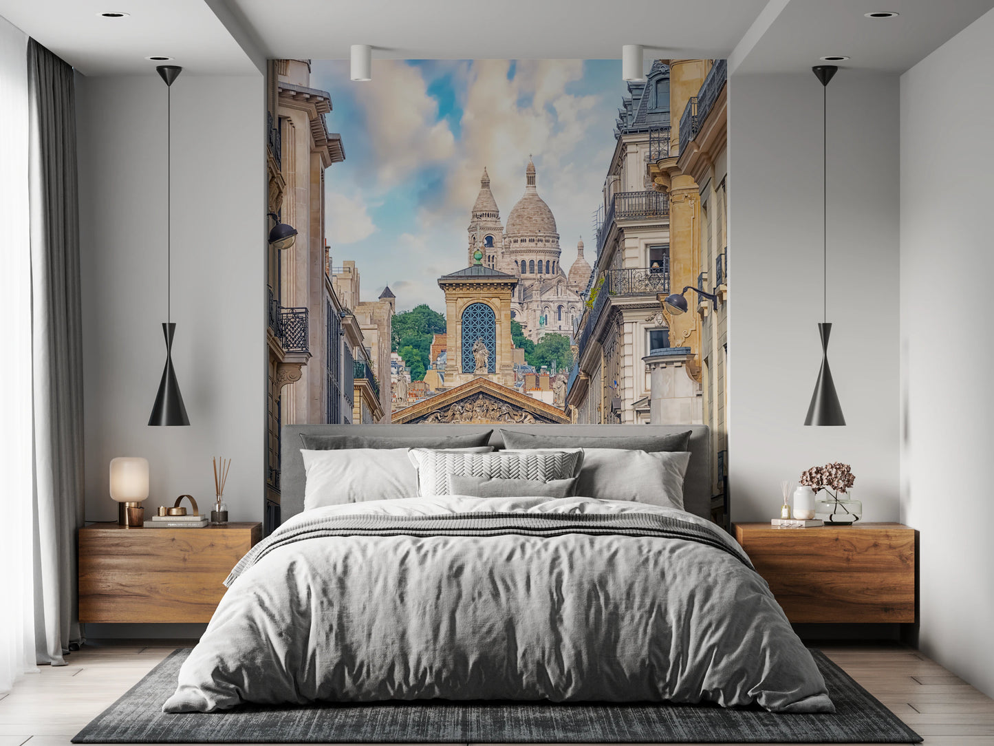 Parisian View Wall Mural