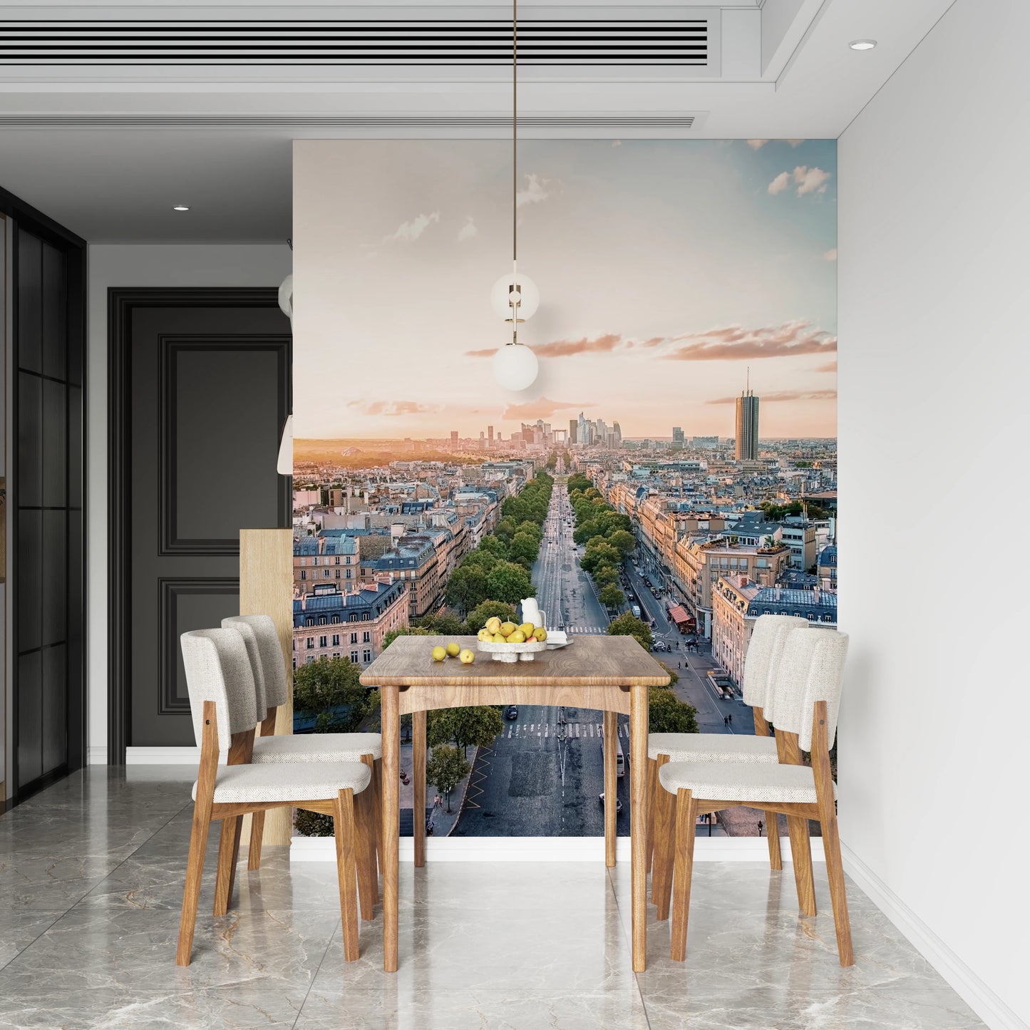 West Paris Wall Mural