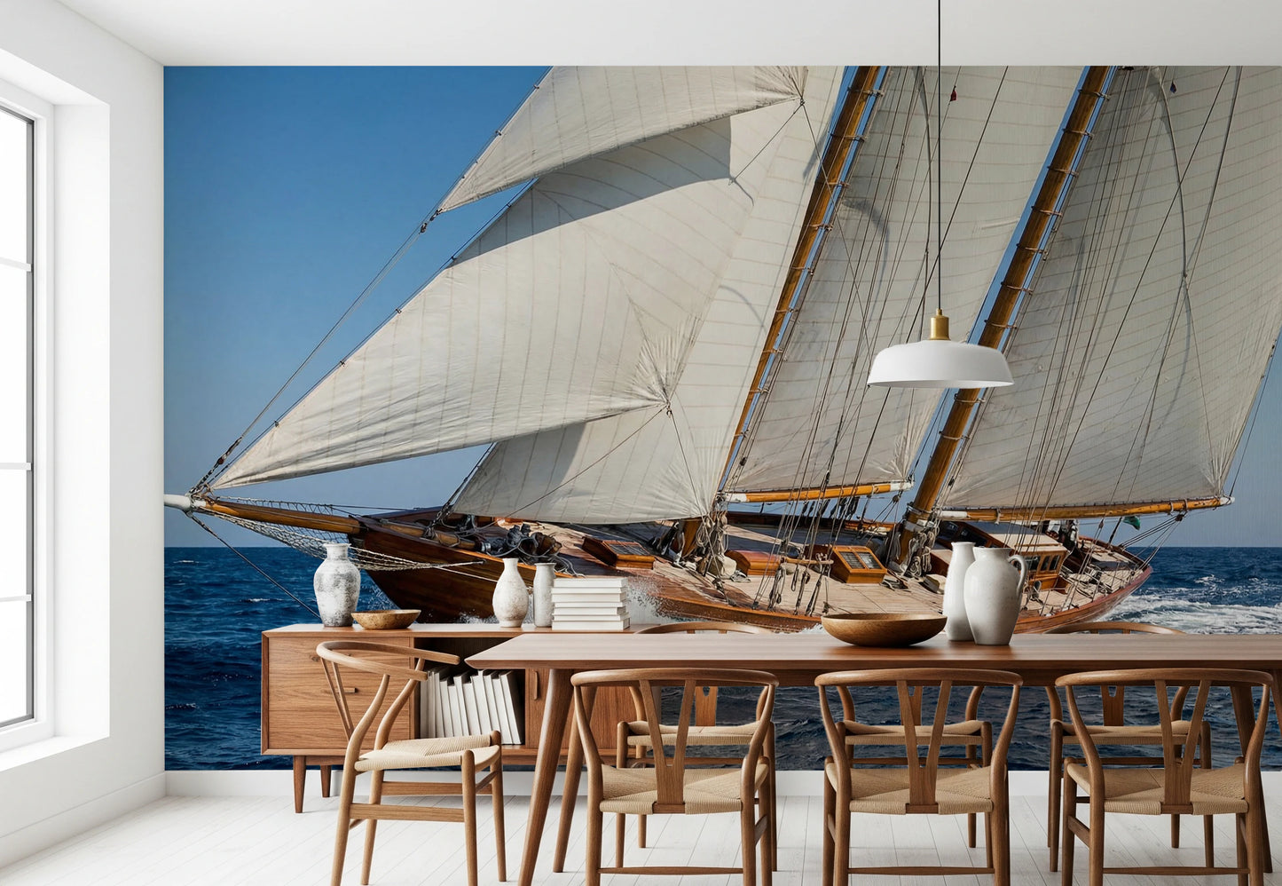 Sailing Serenity Wall Mural