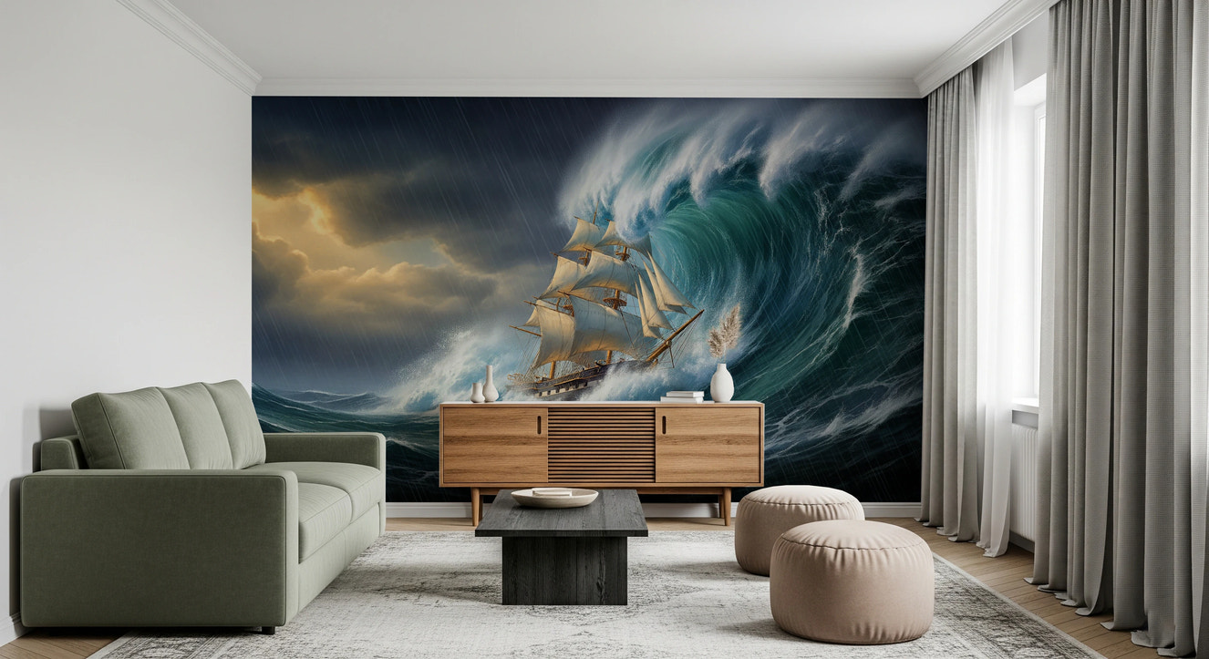 Storm's Fury Wall Mural