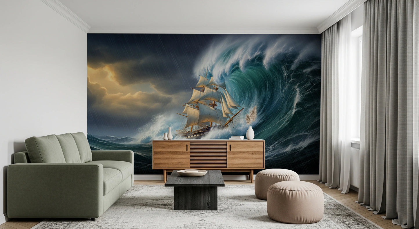 Storm's Fury Wall Mural