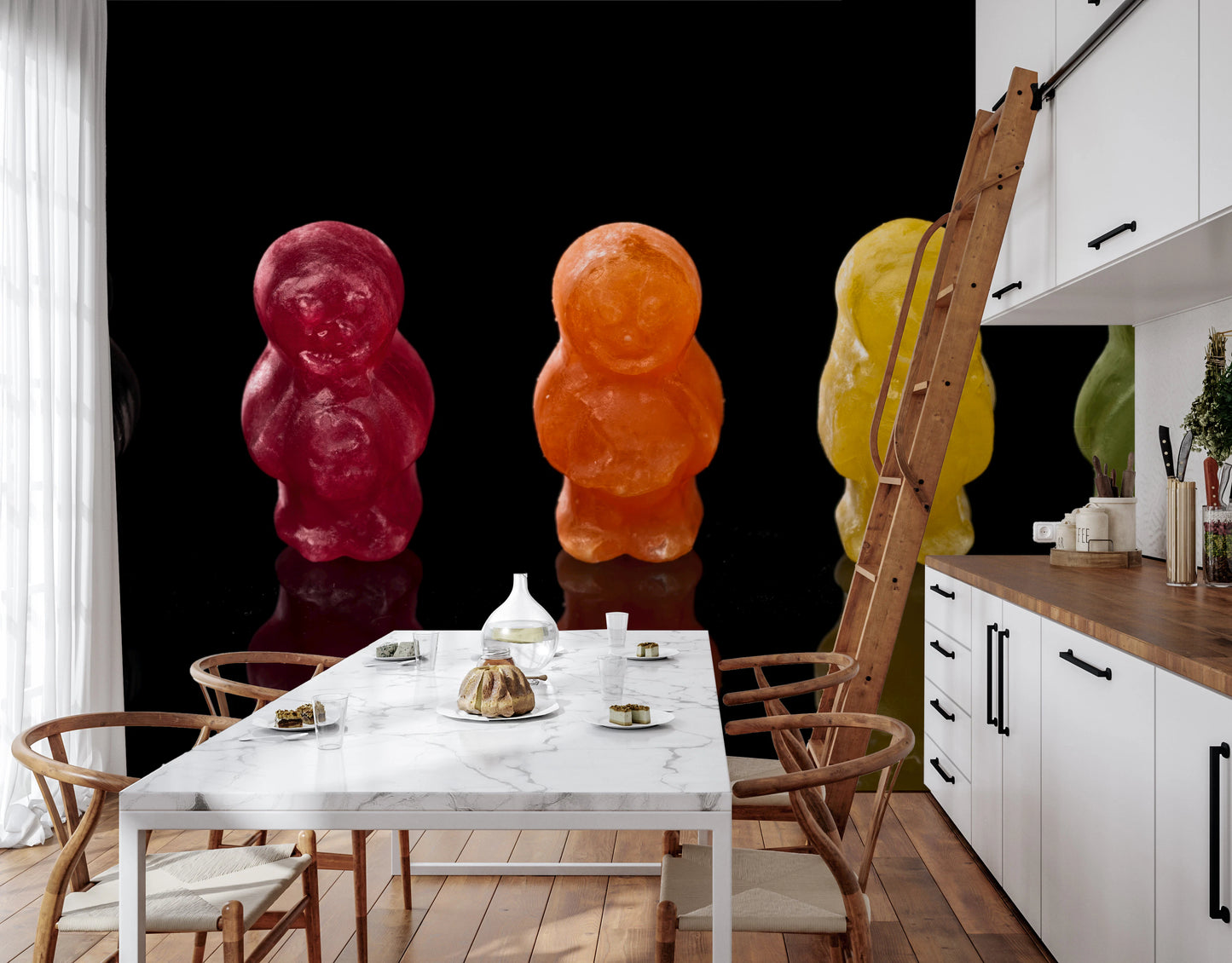 Jelly Babies Wall Mural