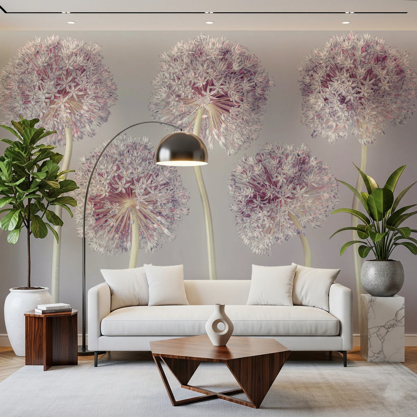 Allium Dreams Wall Mural