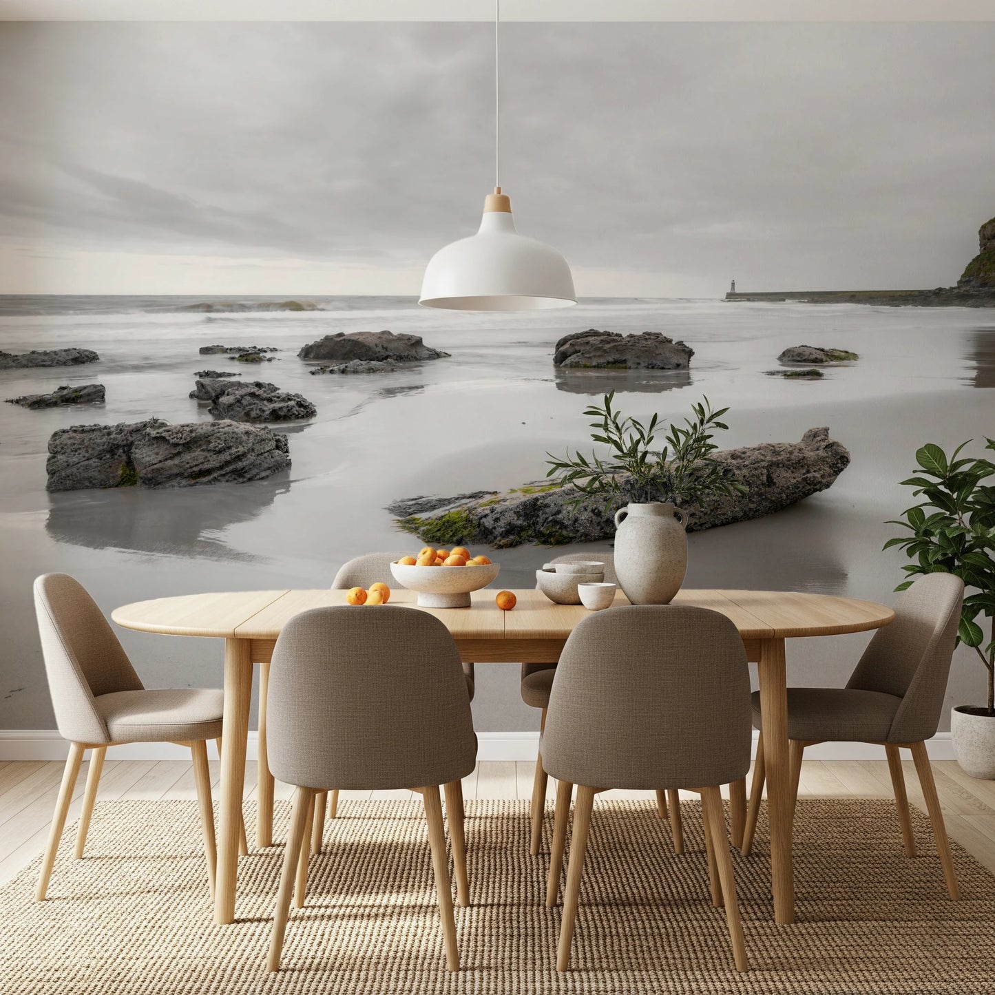 Shoreline Hues Wall Mural