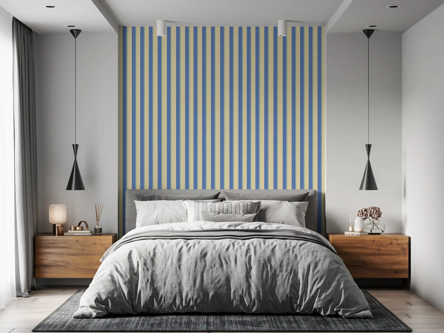 Coastal Stripes Wallpaper⁠