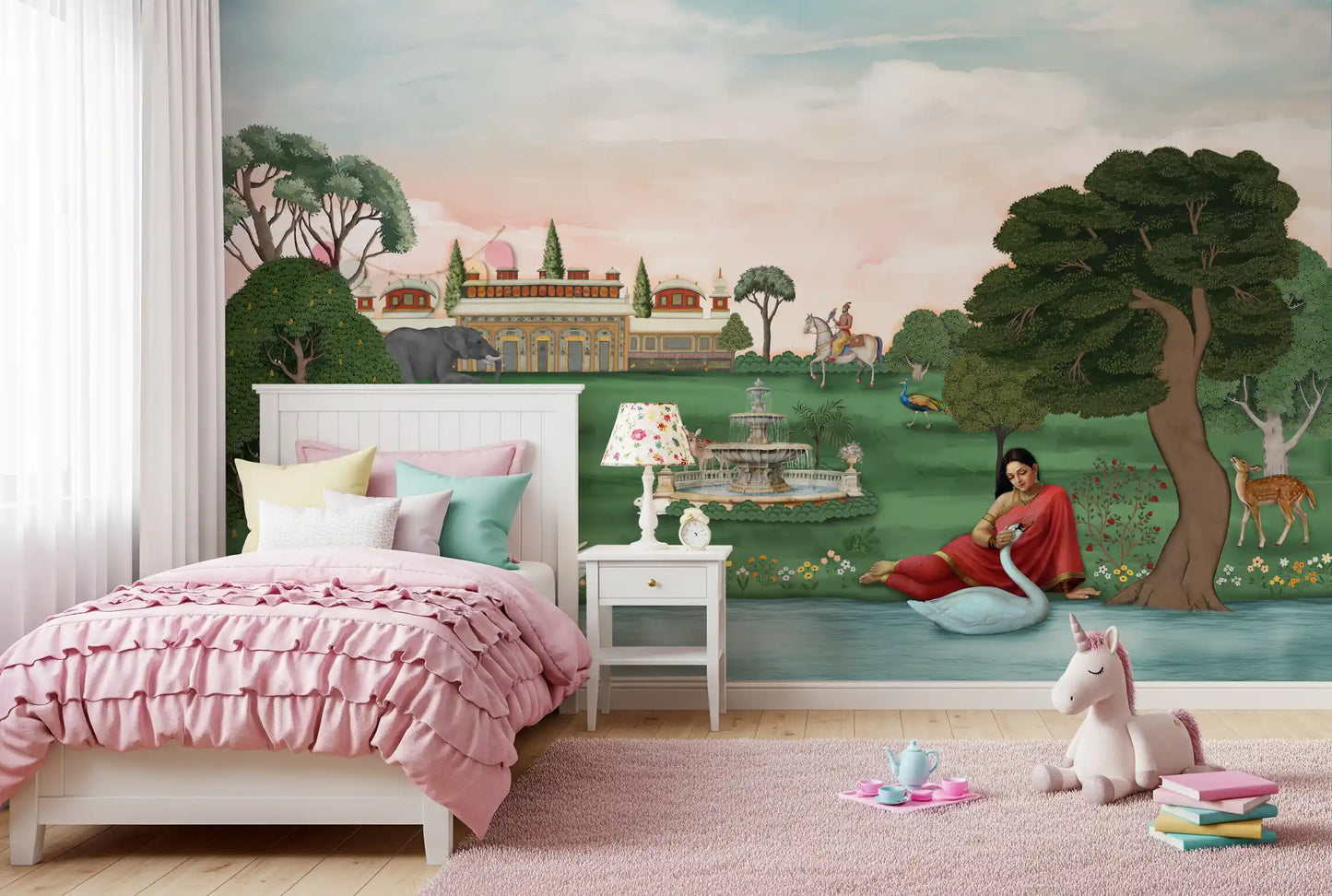 Royal Garden Serenity Wall Mural
