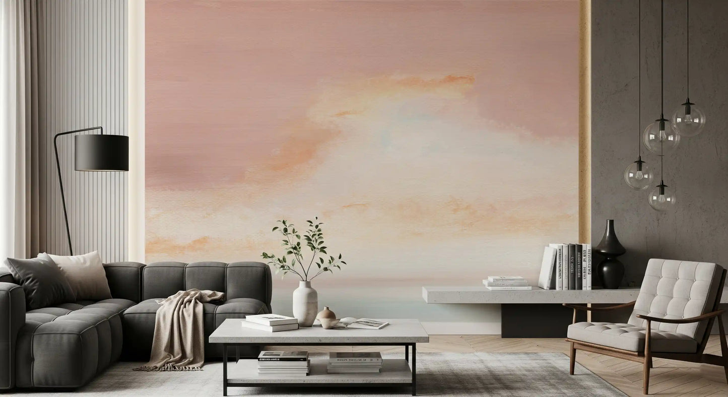 Ethereal Pastel Horizon Wall Mural