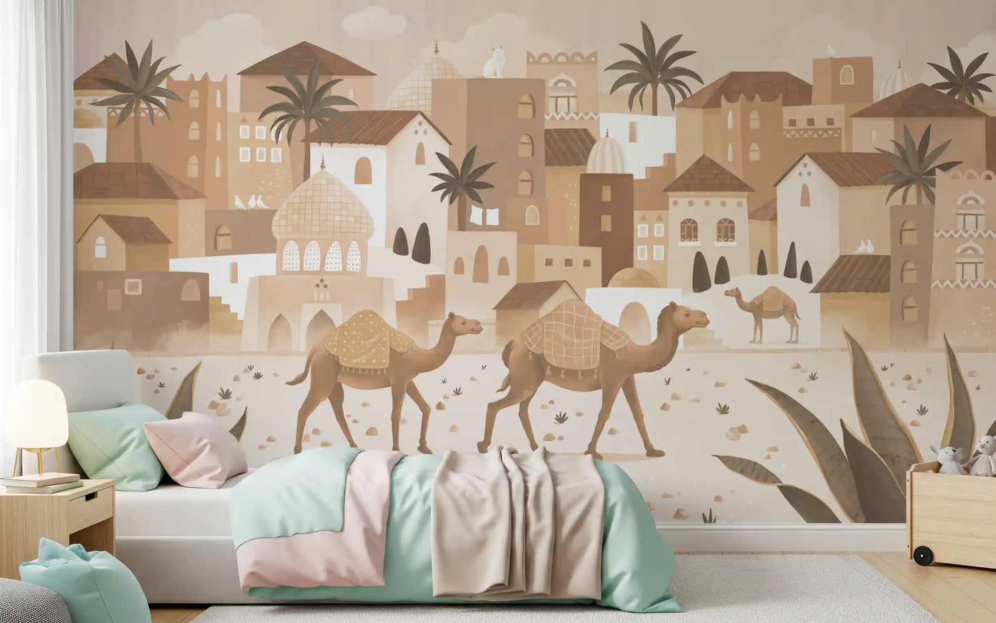 Desert Dreams Mono Wall Mural
