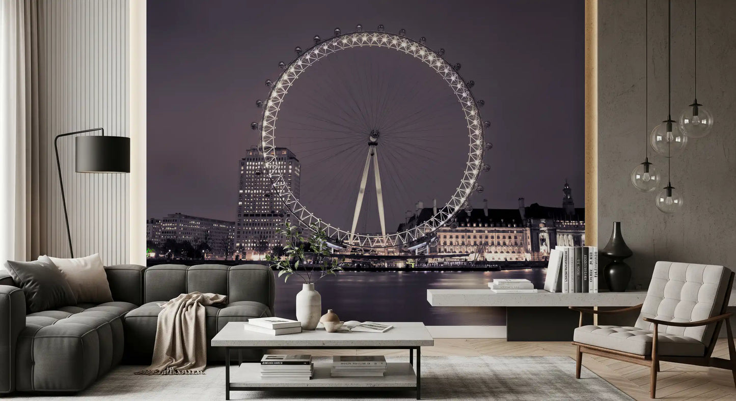 London Eye: Midnight Radiance Wall Mural