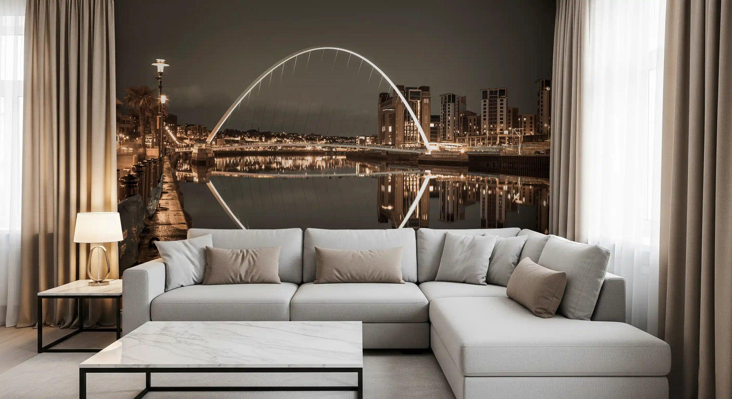 Archway of Light & Reflection Wall Mural