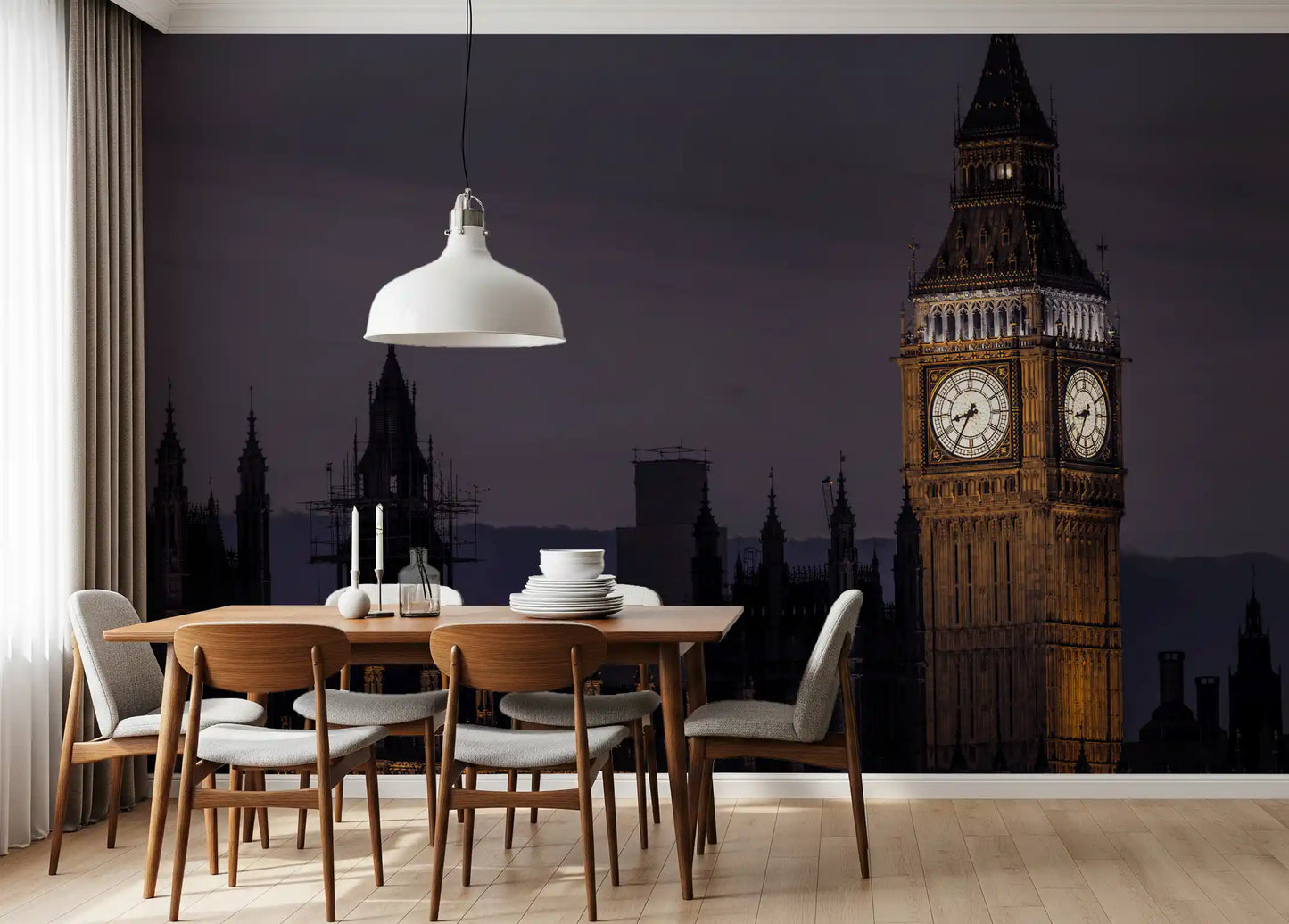 Twilight Over Big Ben Wall Mural