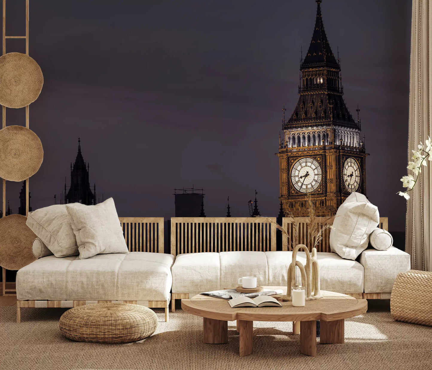Twilight Over Big Ben Wall Mural