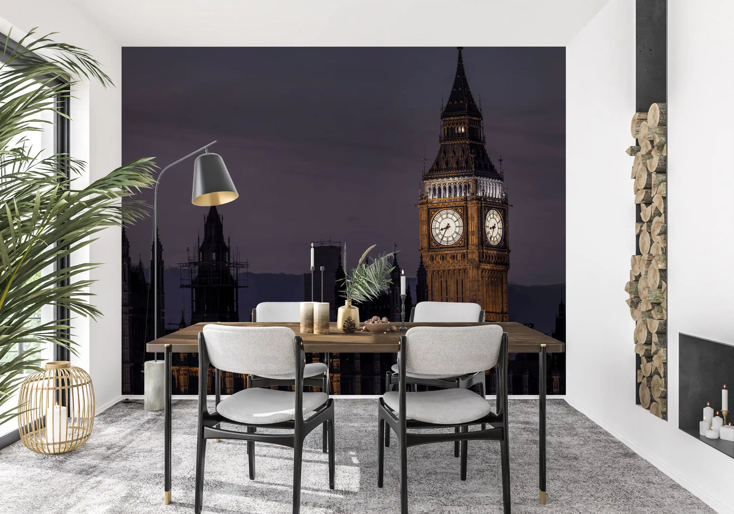 Twilight Over Big Ben Wall Mural