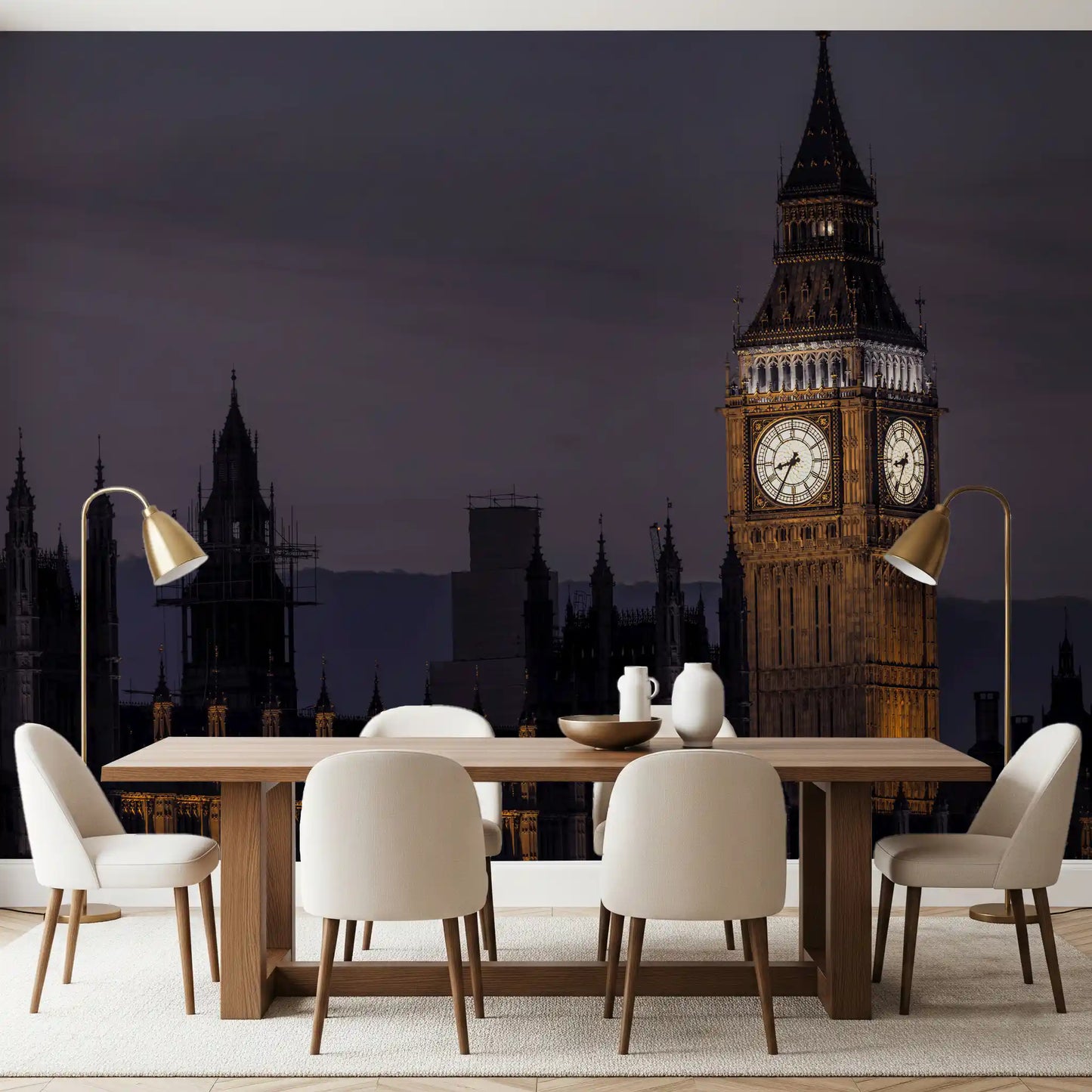 Twilight Over Big Ben Wall Mural