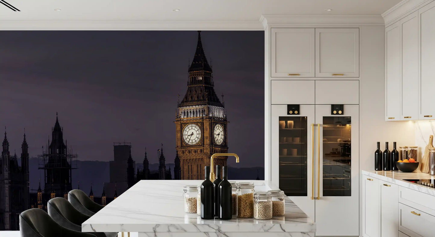 Twilight Over Big Ben Wall Mural