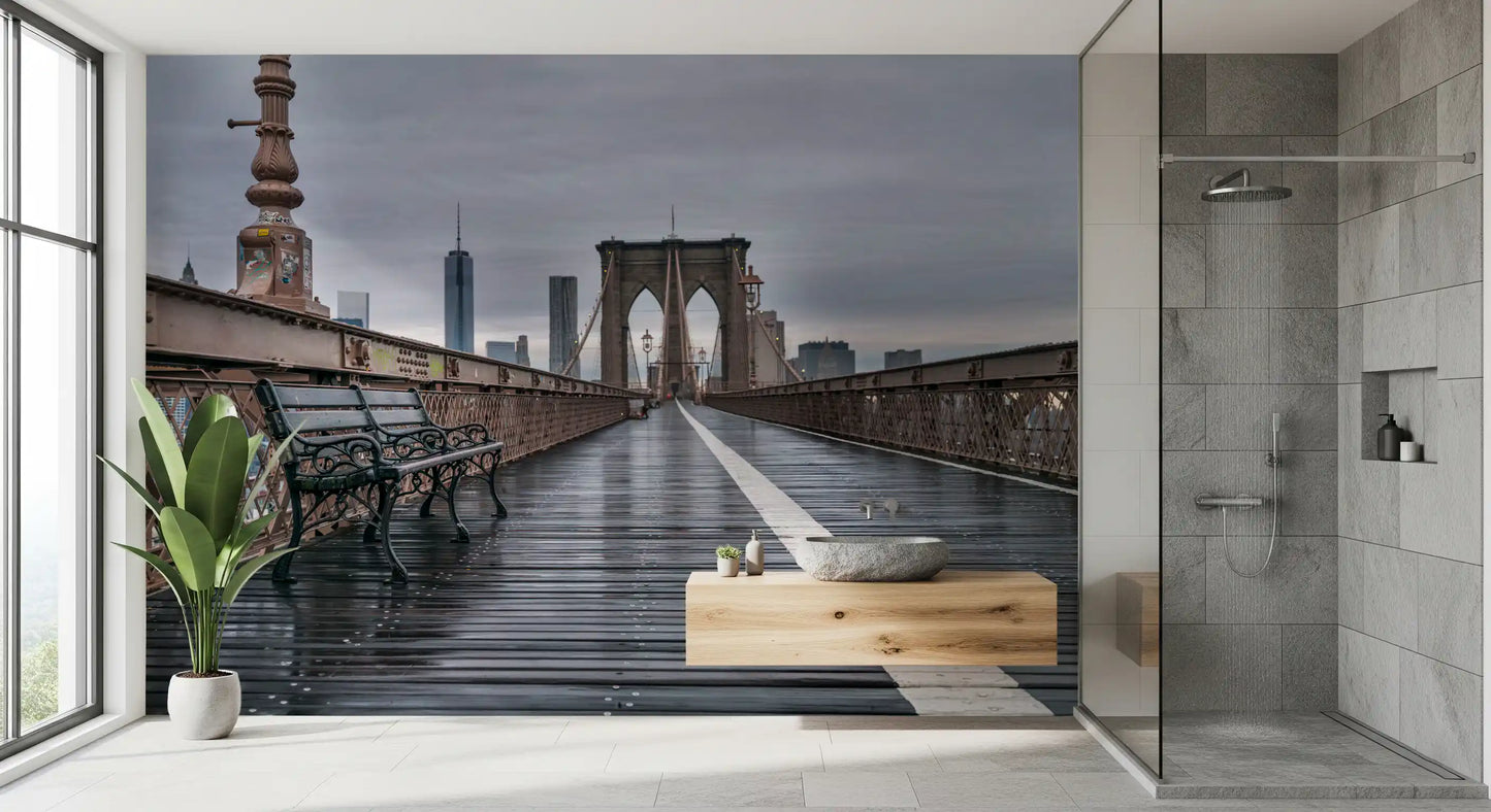 Brooklyn Bridge Serenity Wall Mural