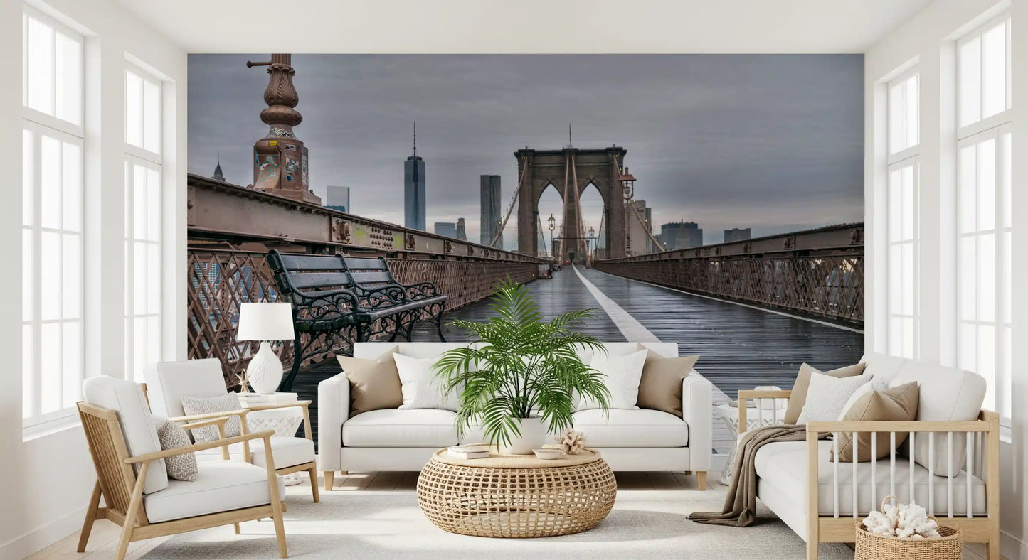 Brooklyn Bridge Serenity Wall Mural